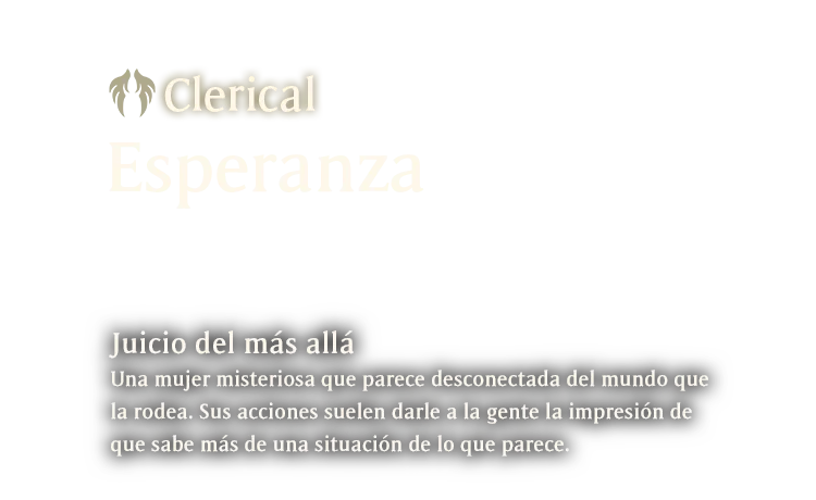 Clerical Esperanza
