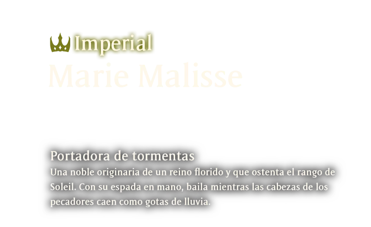 Imperial Marie Malisse